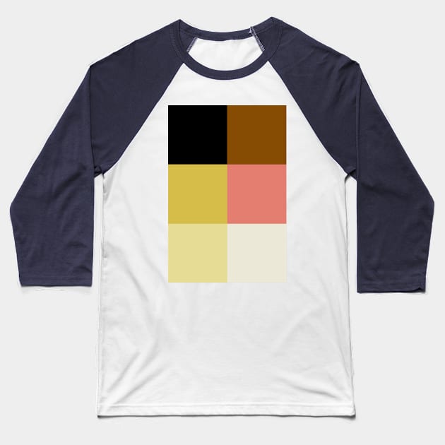 Fearless Album Color Palette Baseball T-Shirt by CoolMomBiz